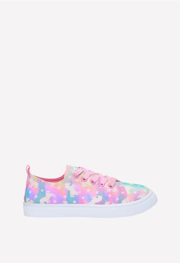 Marble Unicorn Lace Up Sneaker - Image 4