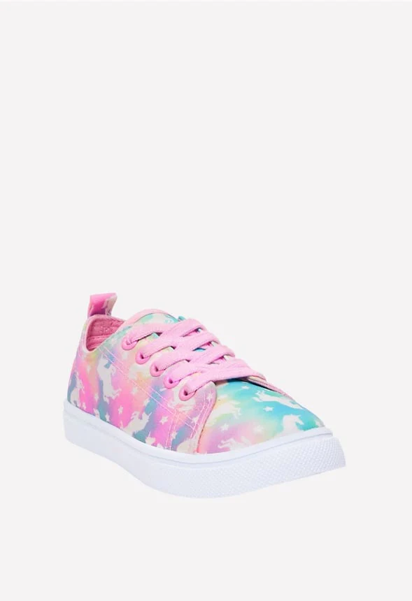 Marble Unicorn Lace Up Sneaker - Image 6