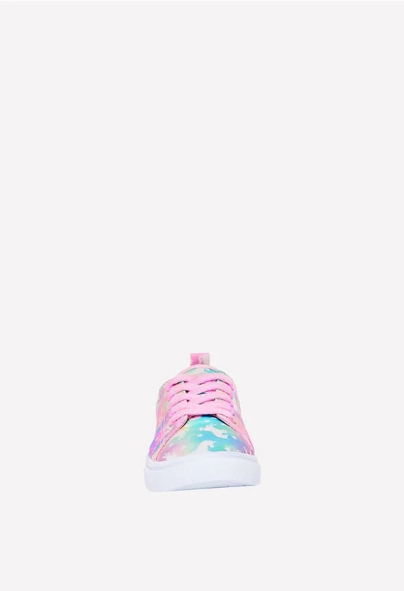 Marble Unicorn Lace Up Sneaker - Image 8