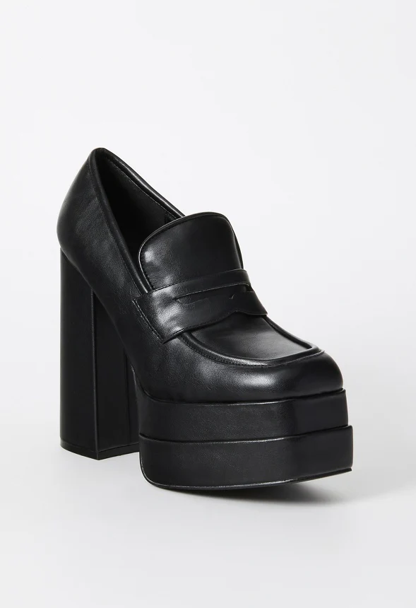 Margaux Platform Loafer Pump - Image 2