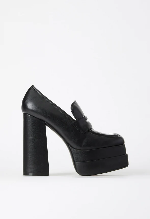 Margaux Platform Loafer Pump - Image 3