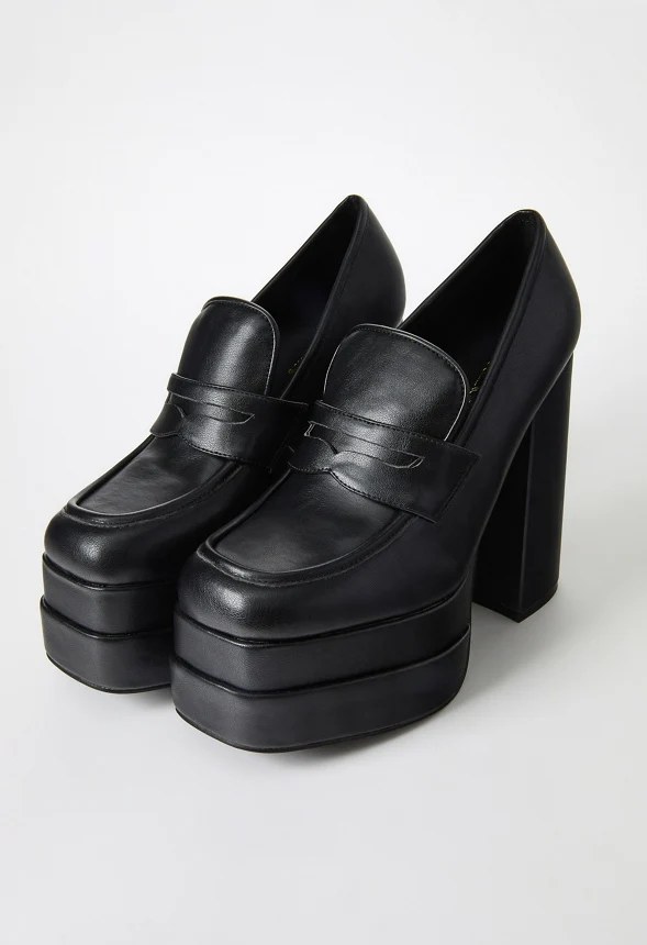 Margaux Platform Loafer Pump - Image 6