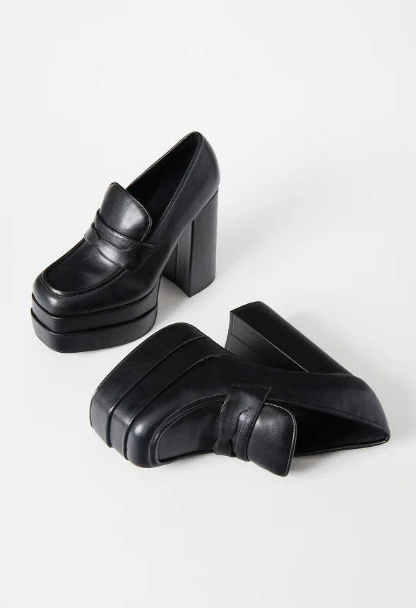 Margaux Platform Loafer Pump - Image 7