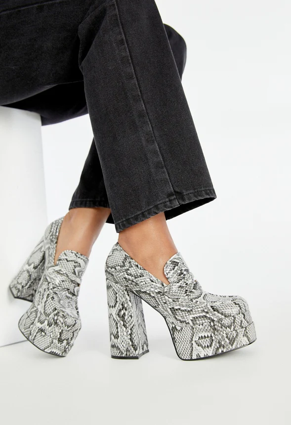 Margaux Platform Loafer Pump - Image 2