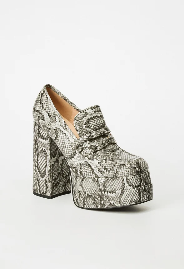 Margaux Platform Loafer Pump - Image 3