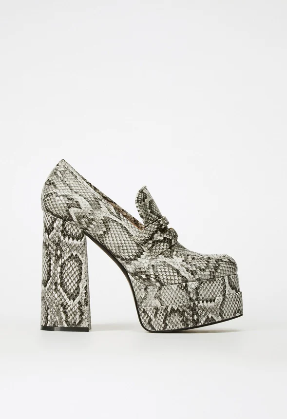 Margaux Platform Loafer Pump - Image 4