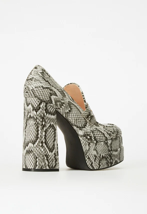 Margaux Platform Loafer Pump - Image 5