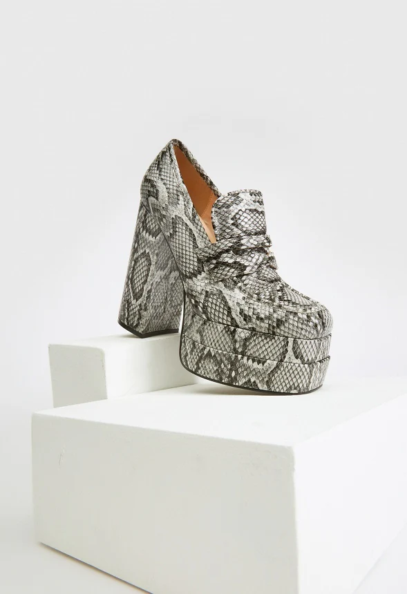 Margaux Platform Loafer Pump - Image 6