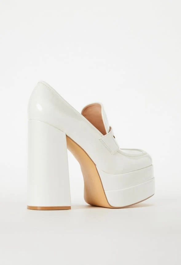 Margaux Platform Loafer Pump - Image 3