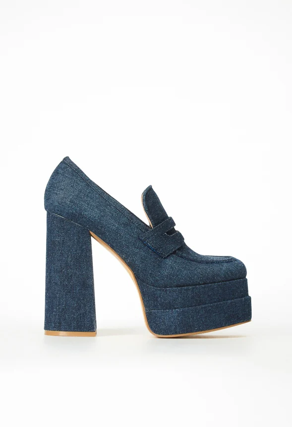 Margaux Platform Loafer Pump - Image 3