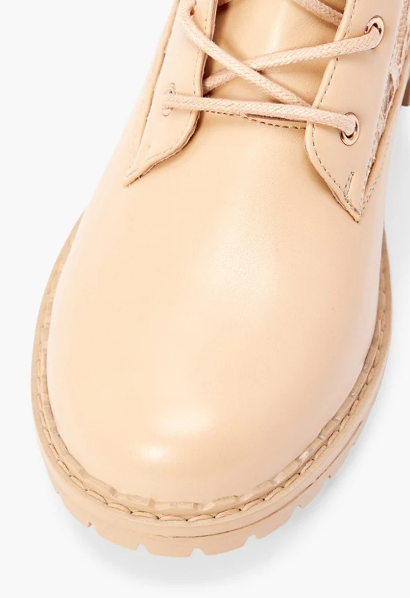 Marina Lace Combat Boot - Image 4