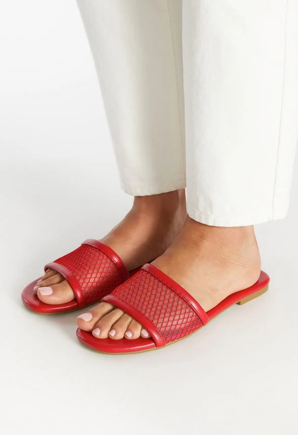 Mariska Flat Slide Sandal - Image 2