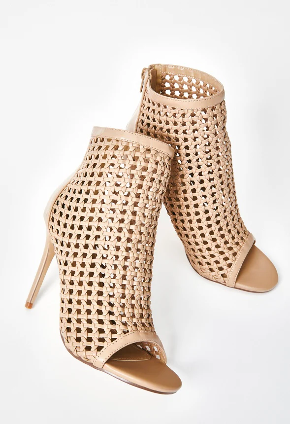 Marisol Peep Toe Bootie - Image 5