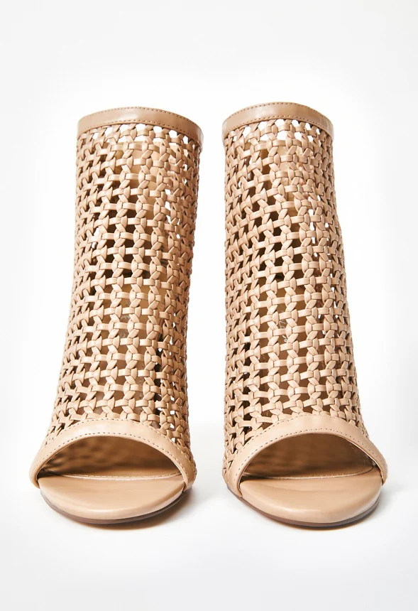 Marisol Peep Toe Bootie - Image 8