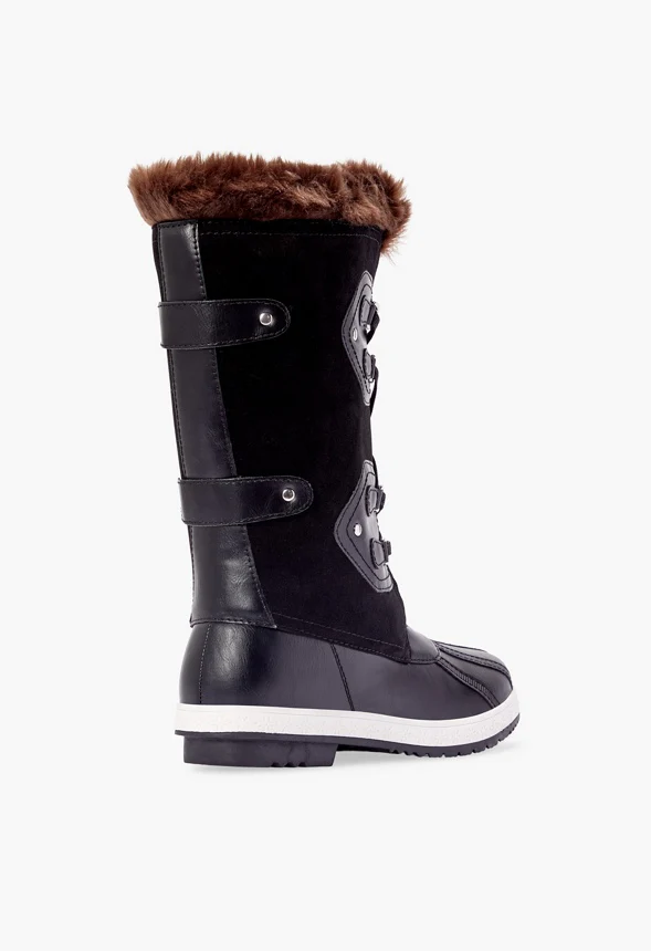 Marley Lace-Up Faux Fur Snow Boot - Image 3