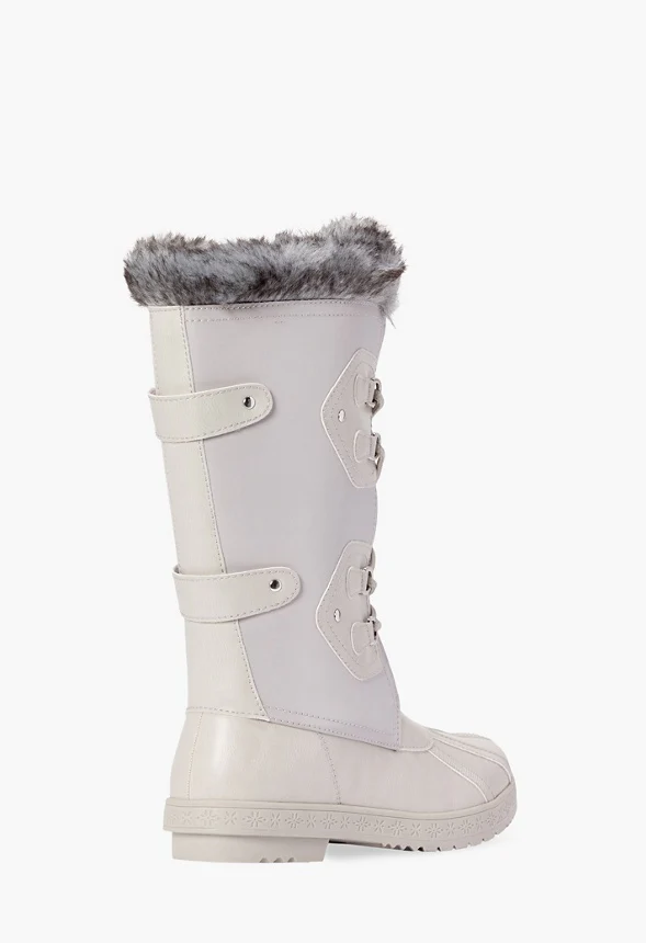 Marley Lace-Up Faux Fur Snow Boot - Image 3