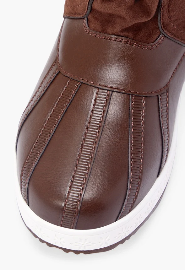 Marley Lace-Up Faux Fur Snow Boot - Image 4