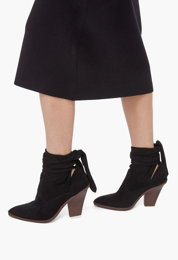 Mattie Back Tie Bootie - Image 5