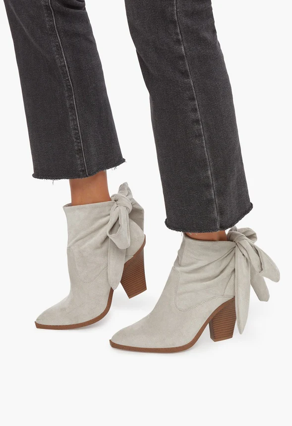 Mattie Back Tie Bootie - Image 5