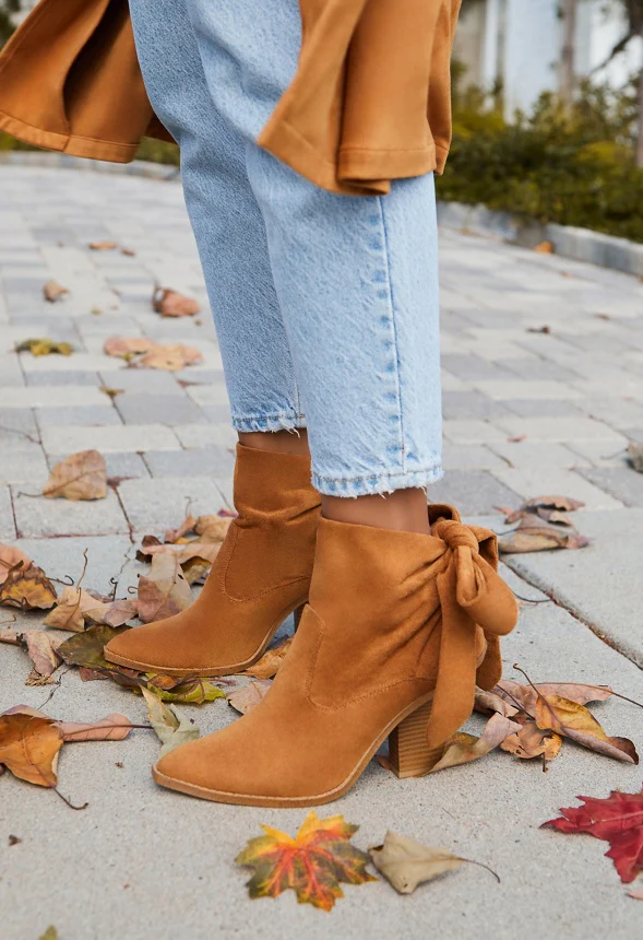Mattie Back Tie Bootie - Image 2