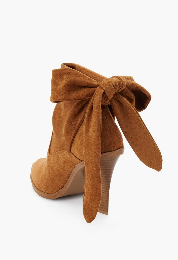 Mattie Back Tie Bootie - Image 3
