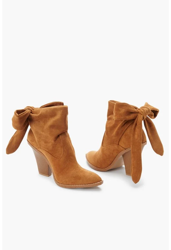 Mattie Back Tie Bootie - Image 4