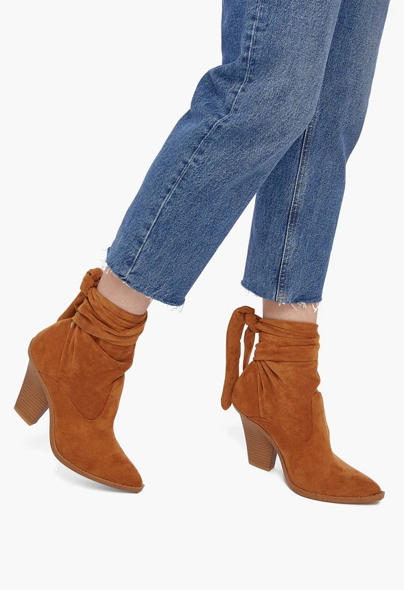 Mattie Back Tie Bootie - Image 5