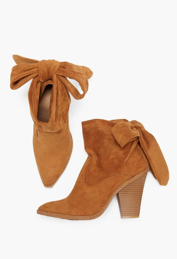 Mattie Back Tie Bootie - Image 6