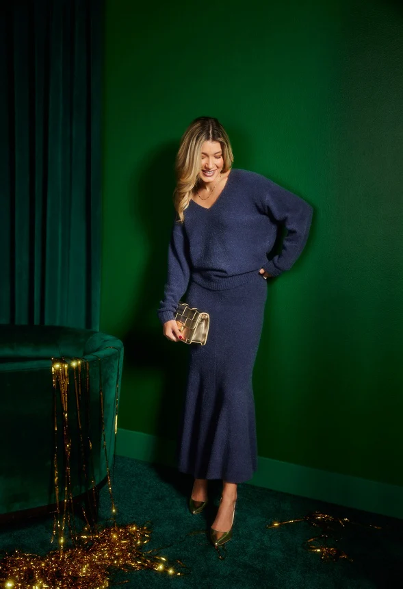 Maxi Sweater Skirt - Image 6