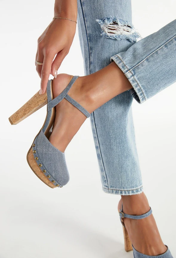 Maya Ankle-Strap Platform Pump - Image 2