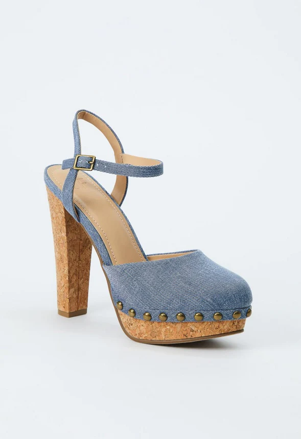 Maya Ankle-Strap Platform Pump - Image 2