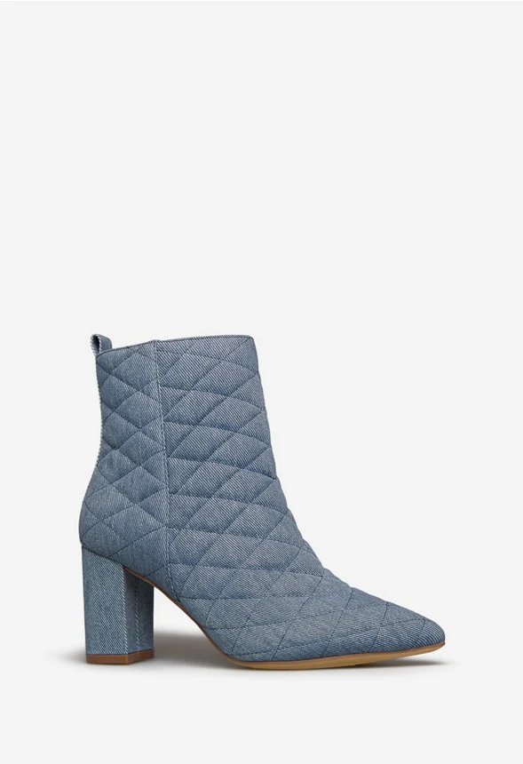 Maysie Block Heeled Bootie - Image 2