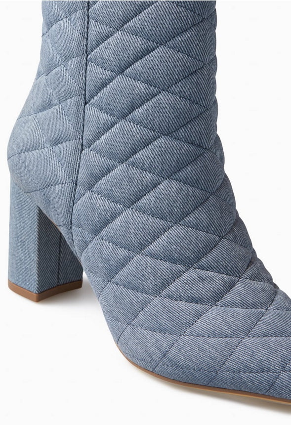 Maysie Block Heeled Bootie - Image 6