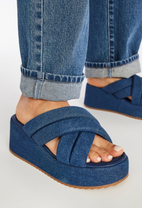 Meline Platform Wedge Sandal - Image 9