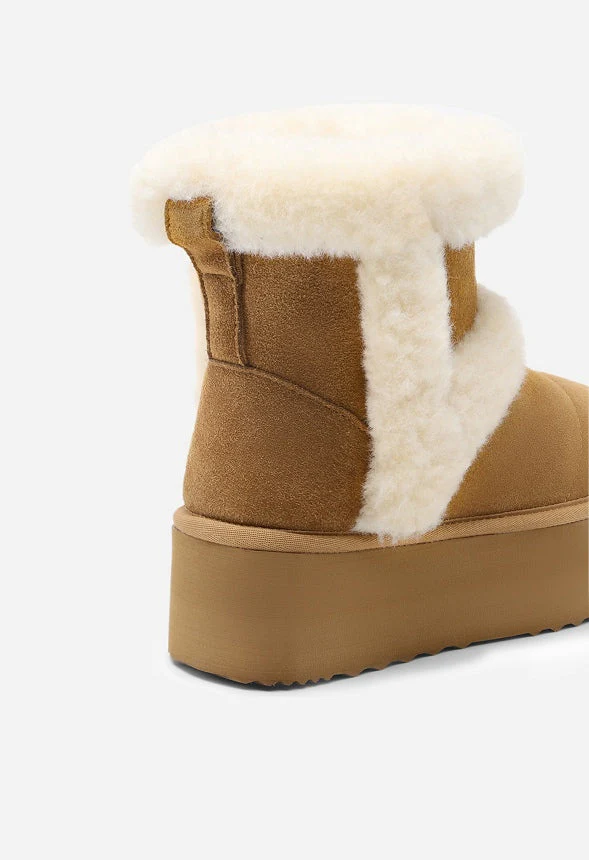Memory Foam Ankle Boot Fuzzie - Image 6