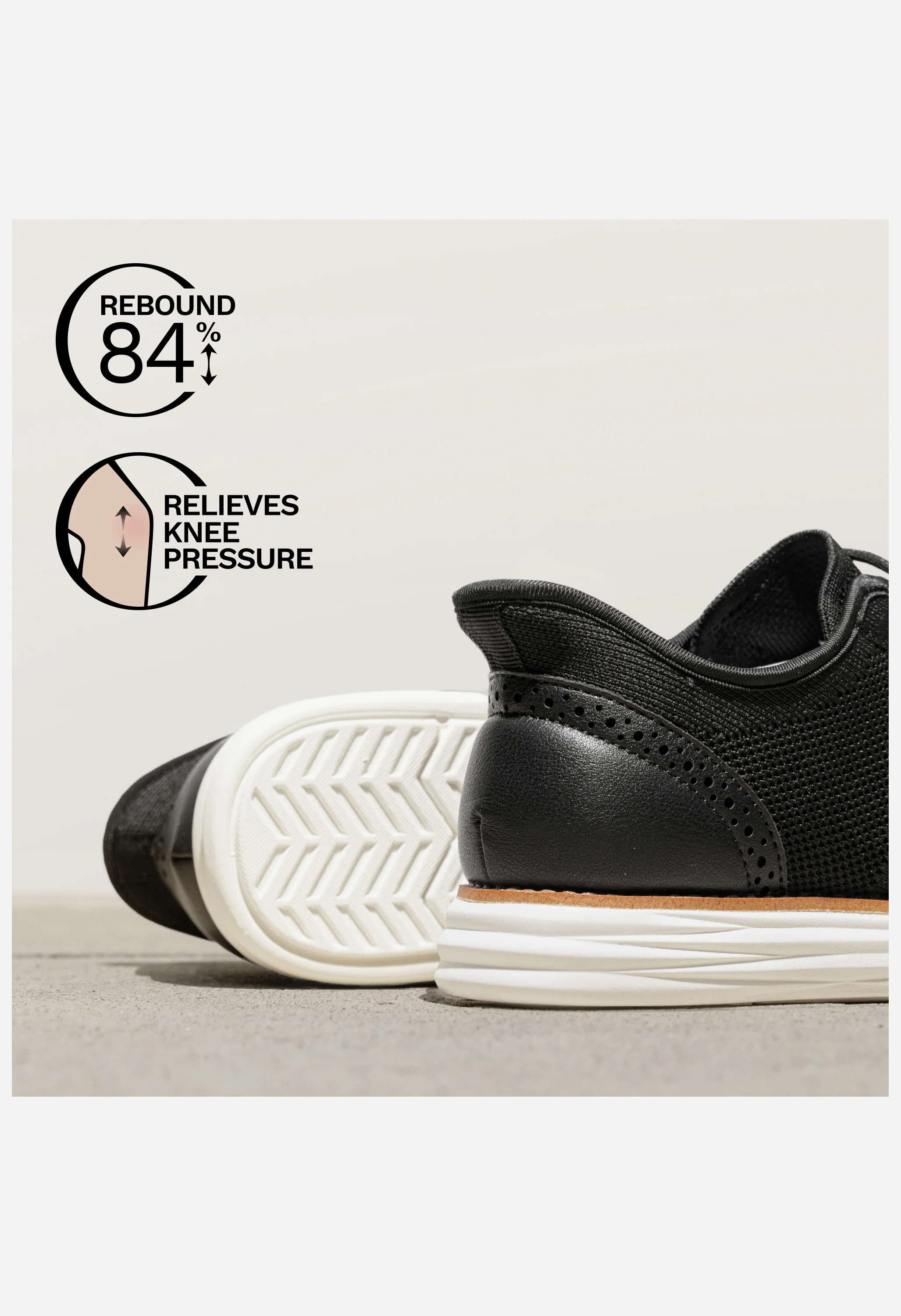 Men's Breathable Knit Oxford Sneakers - Image 5