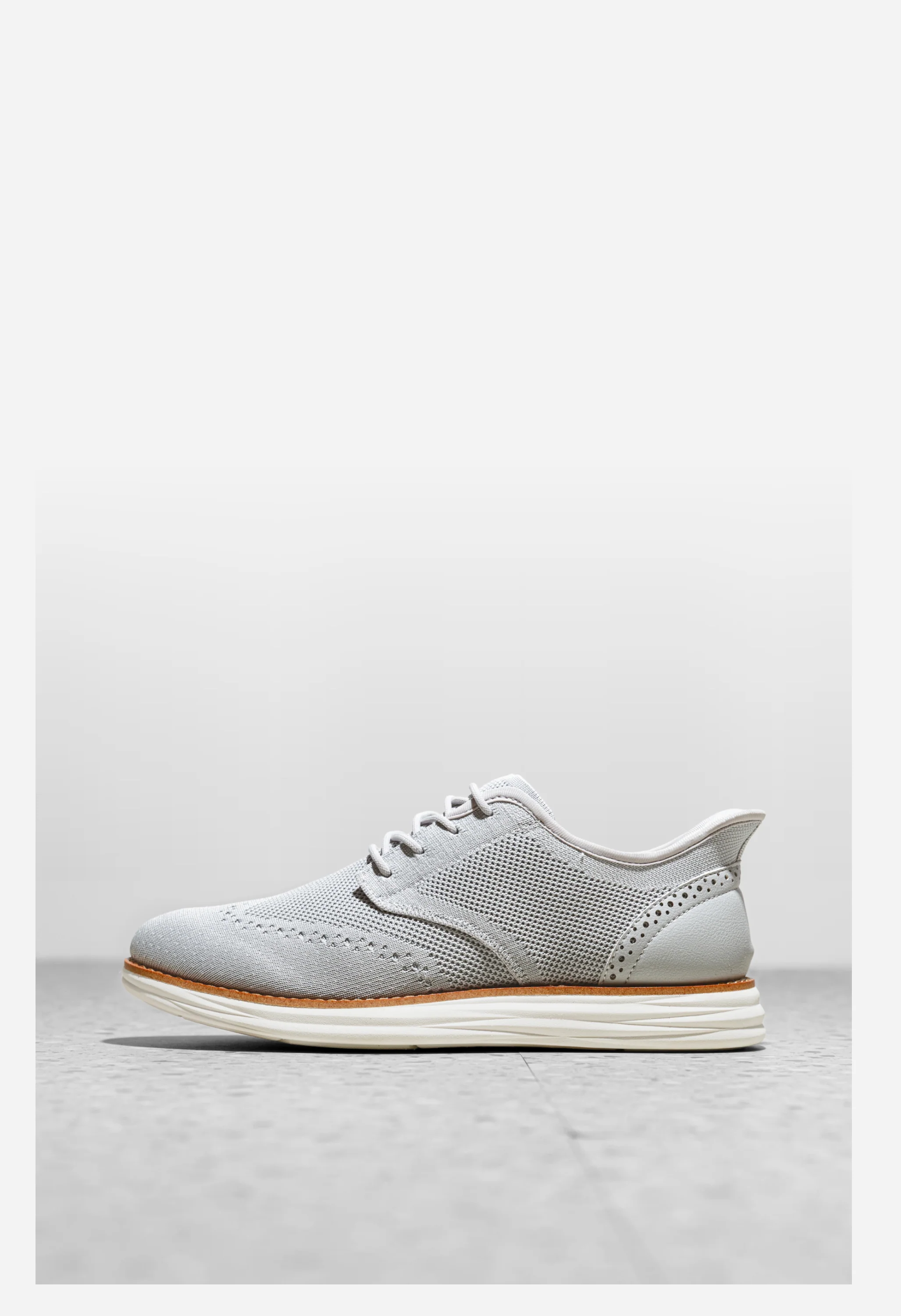 Men's Breathable Knit Oxford Sneakers - Image 3