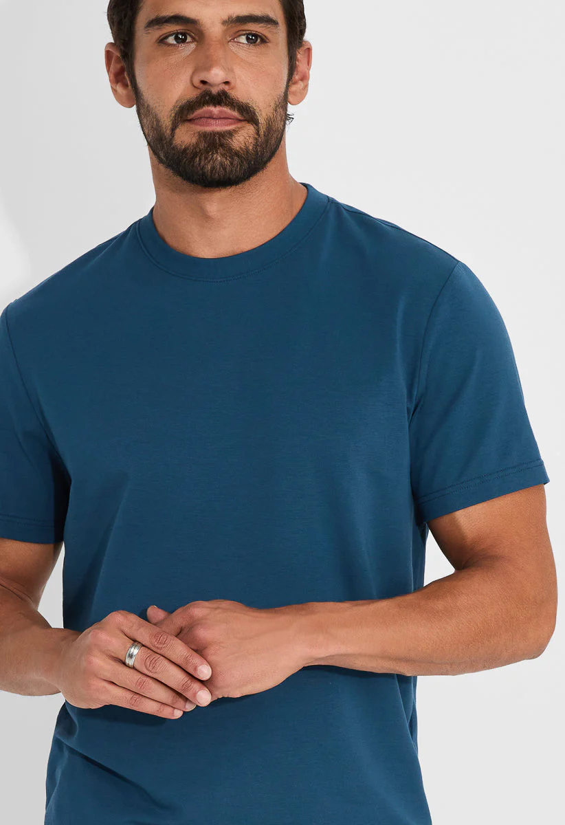 Men’s Breathable Stretch Crew T-Shirt - Image 4