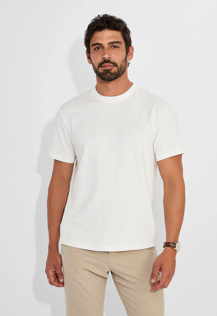 Men’s Breathable Stretch Crew T-Shirt