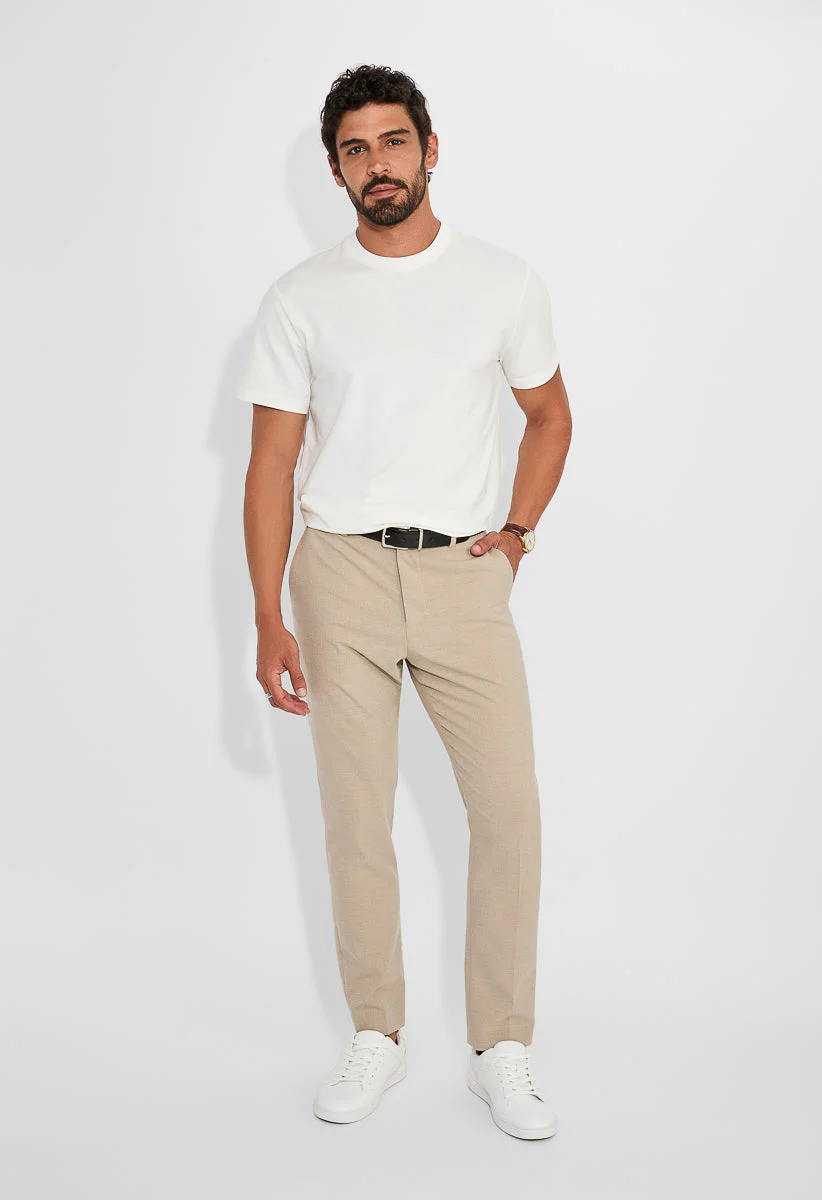 Men’s Breathable Stretch Crew T-Shirt - Image 2