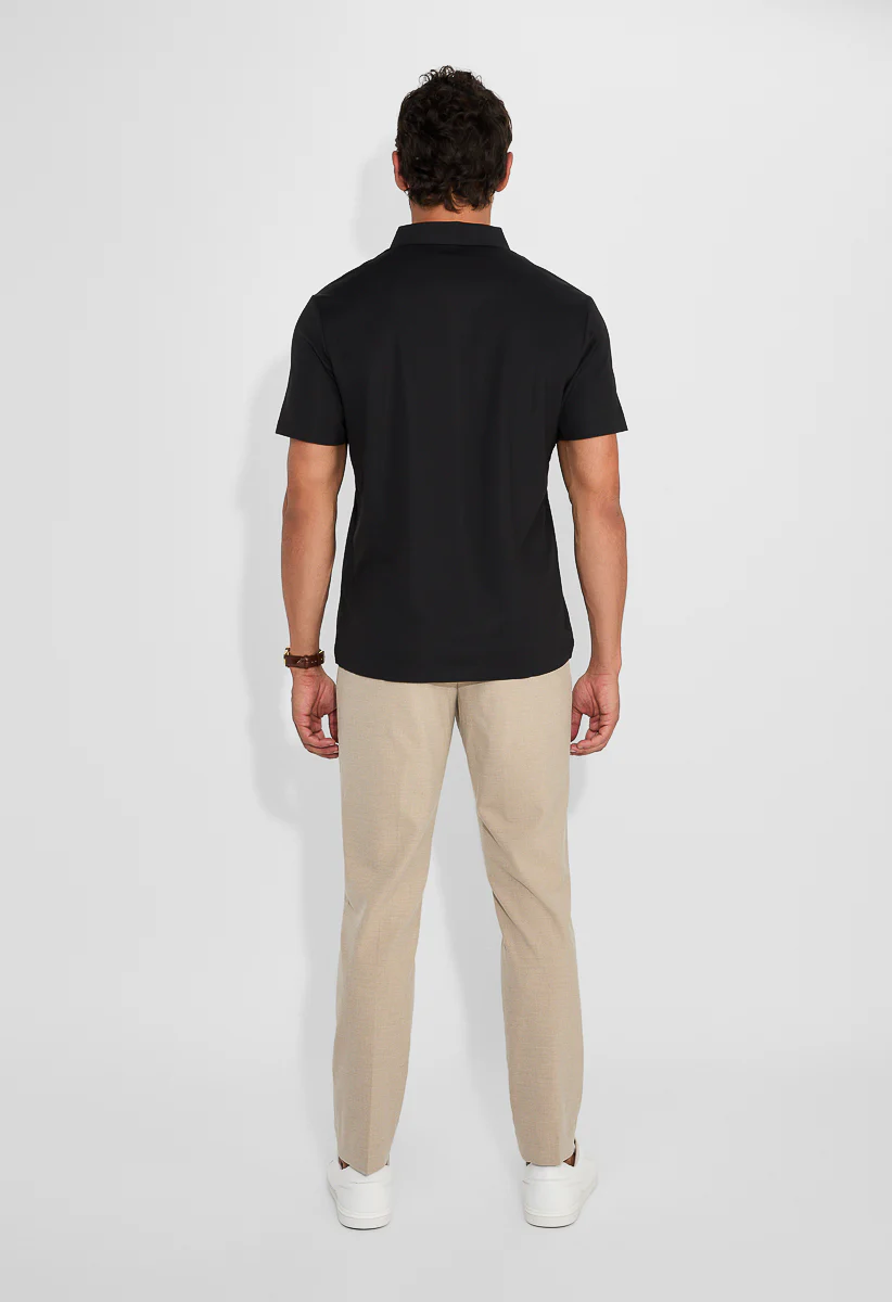 Men’s Breathable Stretch Polo - Image 2