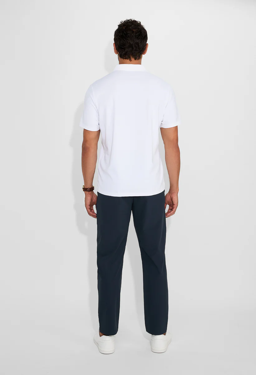 Men’s Breathable Stretch Polo - Image 3