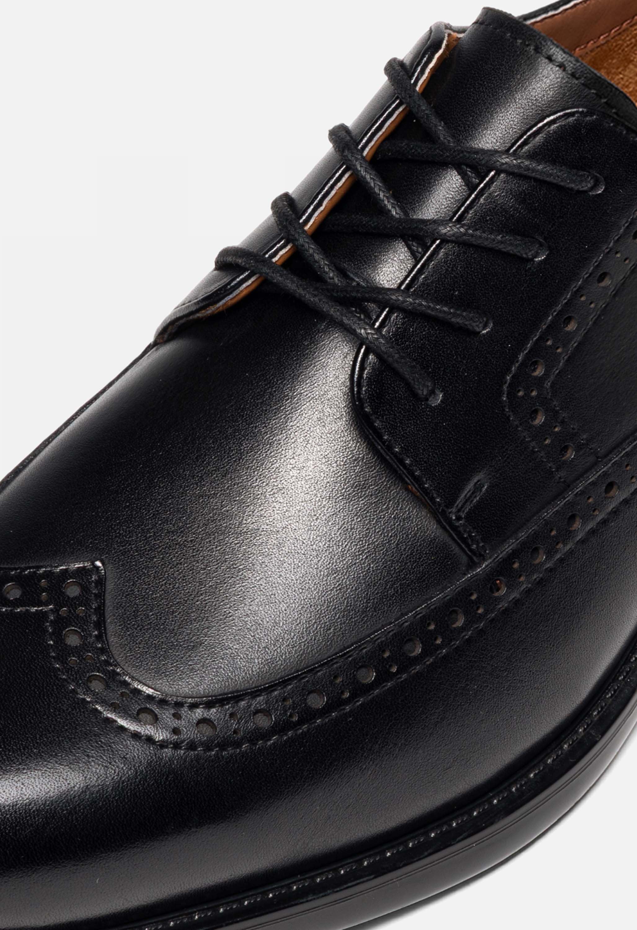 Men's Brogue Wingtip Oxfords Shoes - Image 2