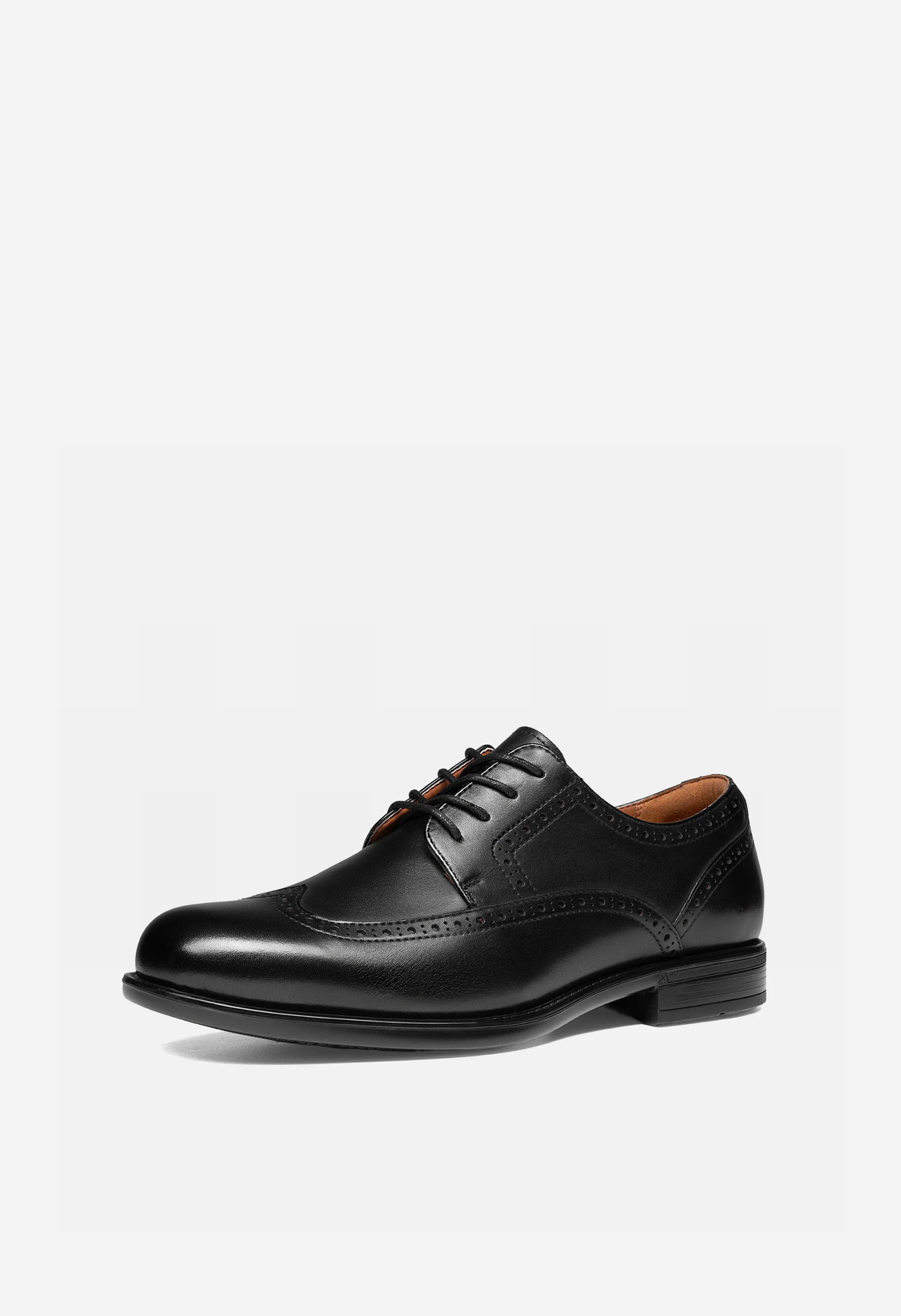 Men's Brogue Wingtip Oxfords Shoes - Image 9