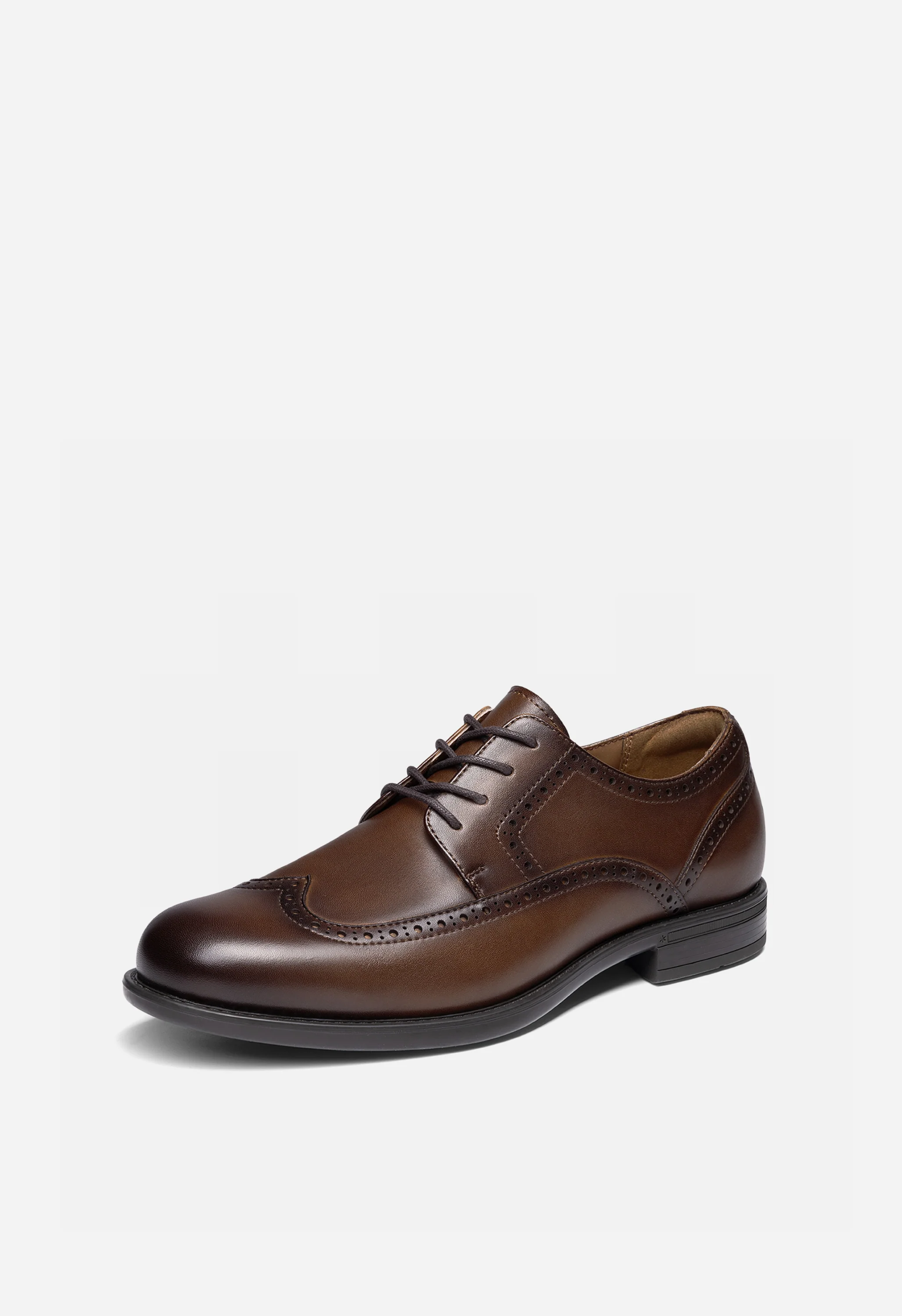 Men's Brogue Wingtip Oxfords Shoes - Image 6