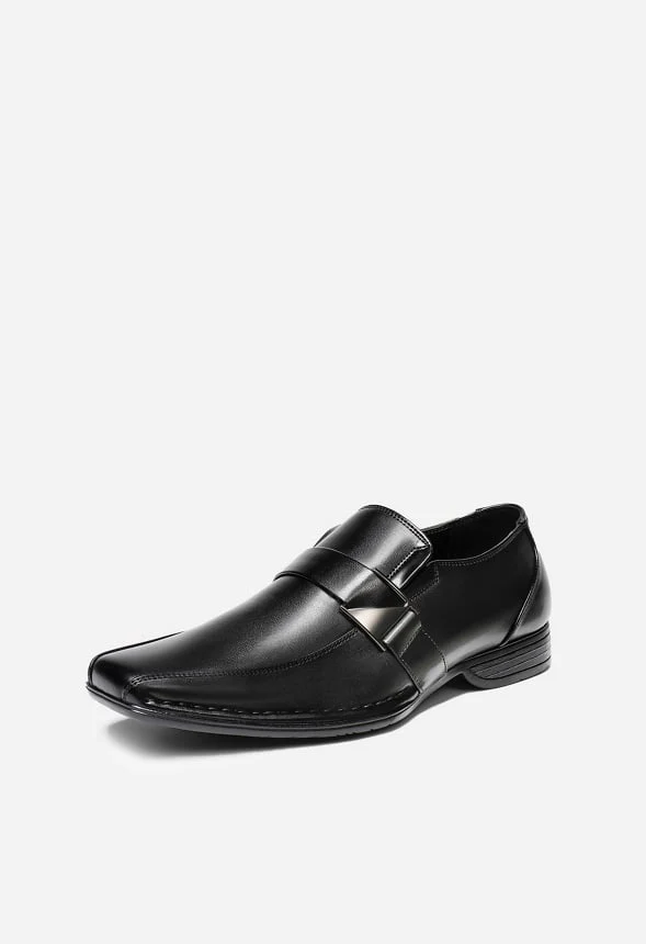 Men's Standard Width Buckle Strap Dress Loafer - Image 2