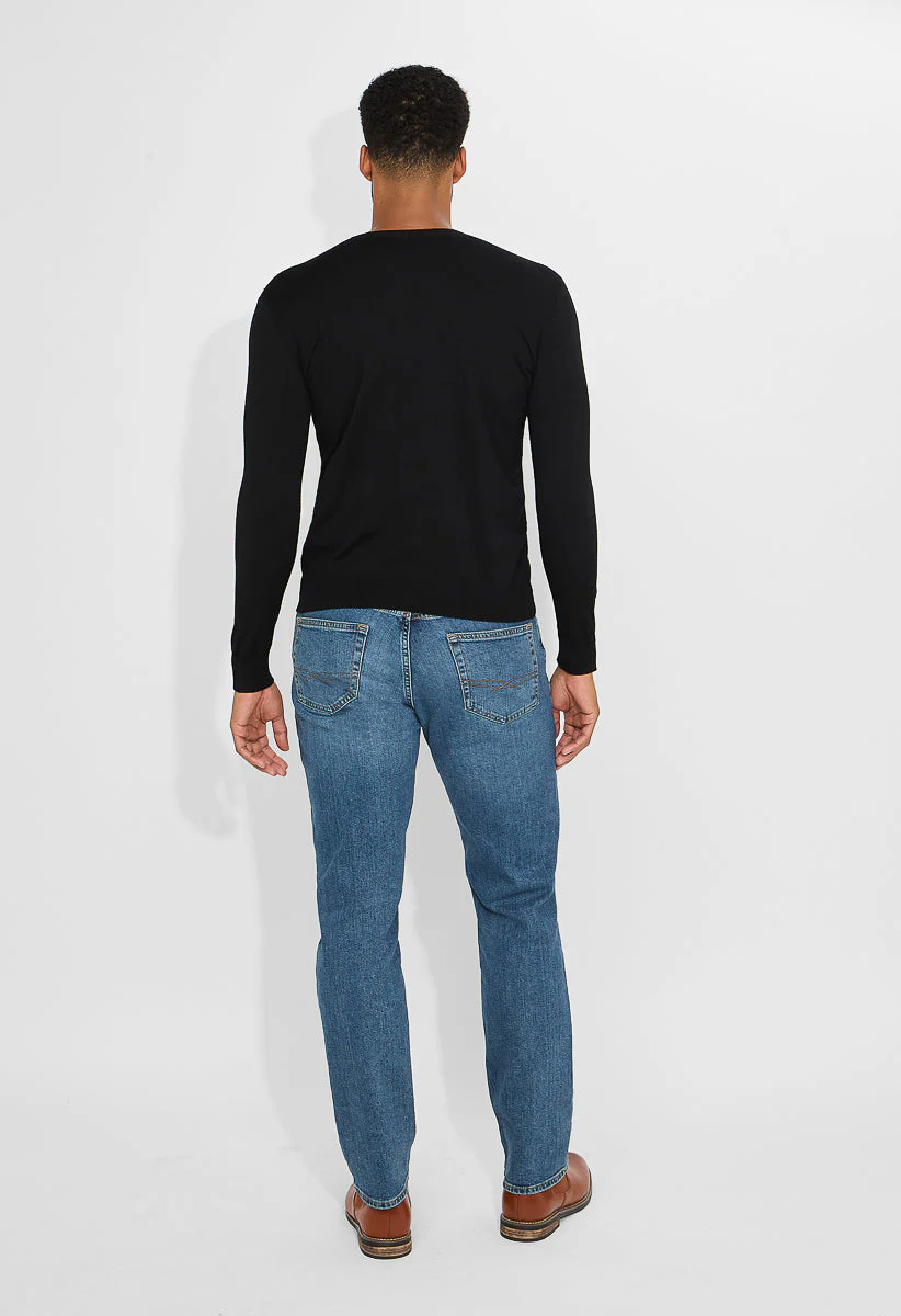 Men's Wool Blend Crewneck Sweater - Image 5