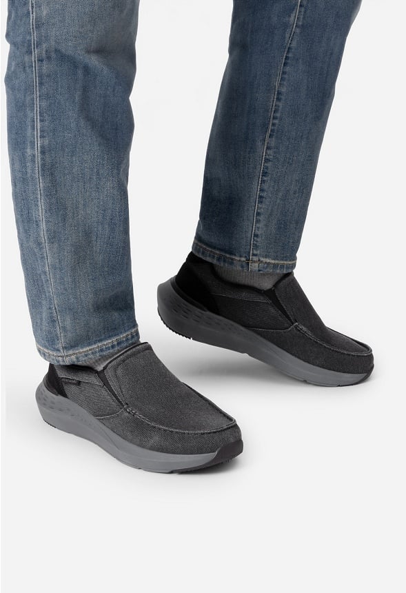Men's Casual Canvas Slip-On Loafers - Image 2