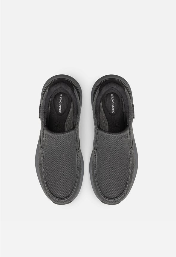 Men's Casual Canvas Slip-On Loafers - Image 4