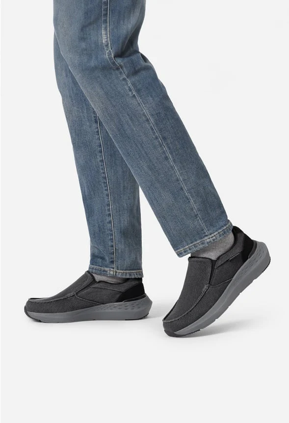 Men's Casual Canvas Slip-On Loafers - Image 6